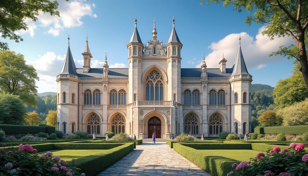 d&eacute;couvrez le monast&egrave;re royal de brou, un joyau historique et architectural pr&egrave;s de lyon, id&eacute;al pour une visite culturelle riche en histoire et en art.