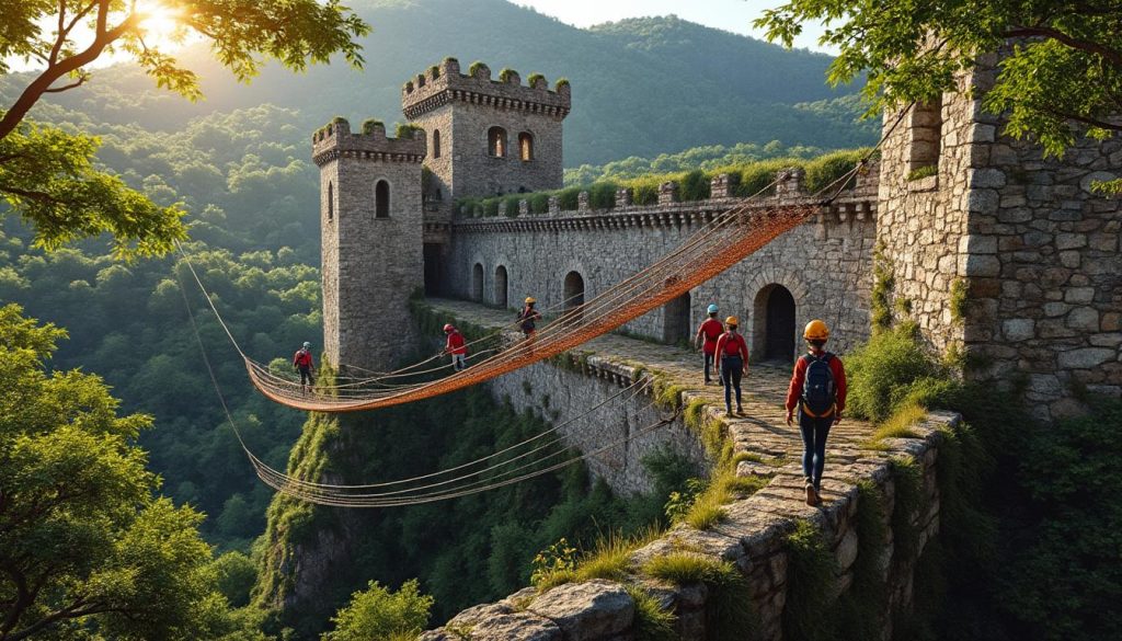 d&eacute;couvrez le fort de vancia, un site historique unique o&ugrave; l'accrobranche et les activit&eacute;s &agrave; sensations fortes vous attendent pour une aventure inoubliable en pleine nature.