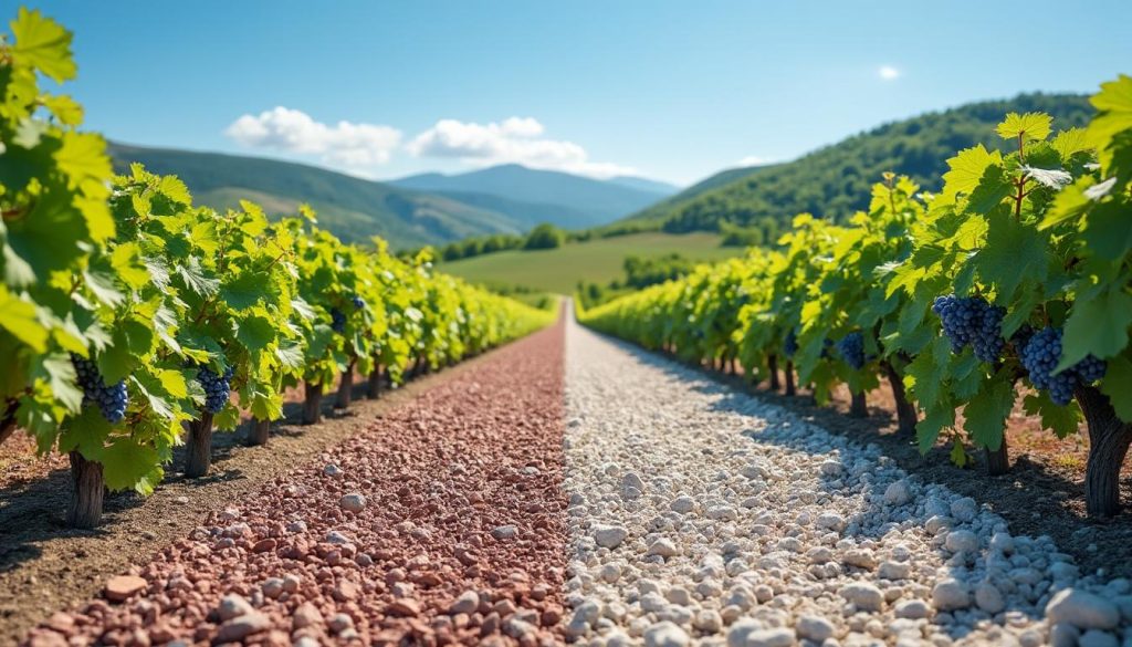 d&eacute;couvrez comment les sols granitiques et argilo-calcaires influencent la diversit&eacute; et la richesse des vins du beaujolais, r&eacute;v&eacute;lant leurs caract&egrave;res uniques et leurs terroirs distincts.