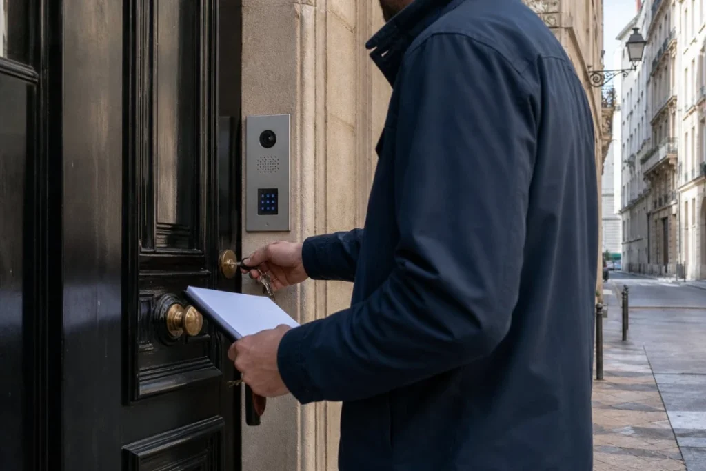 Immobilier ancien &agrave; Lyon : ce que cache vraiment une porte d'entr&eacute;e