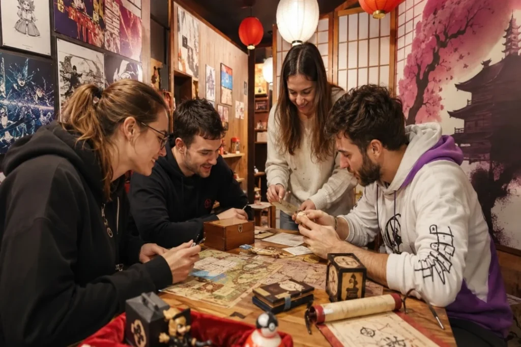 Faire un escape game manga &agrave; Lyon