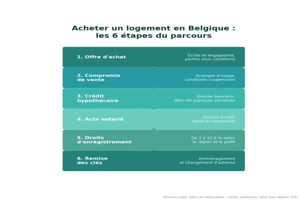 S'installer en Belgique depuis la France : ce qui change vraiment pour se loger